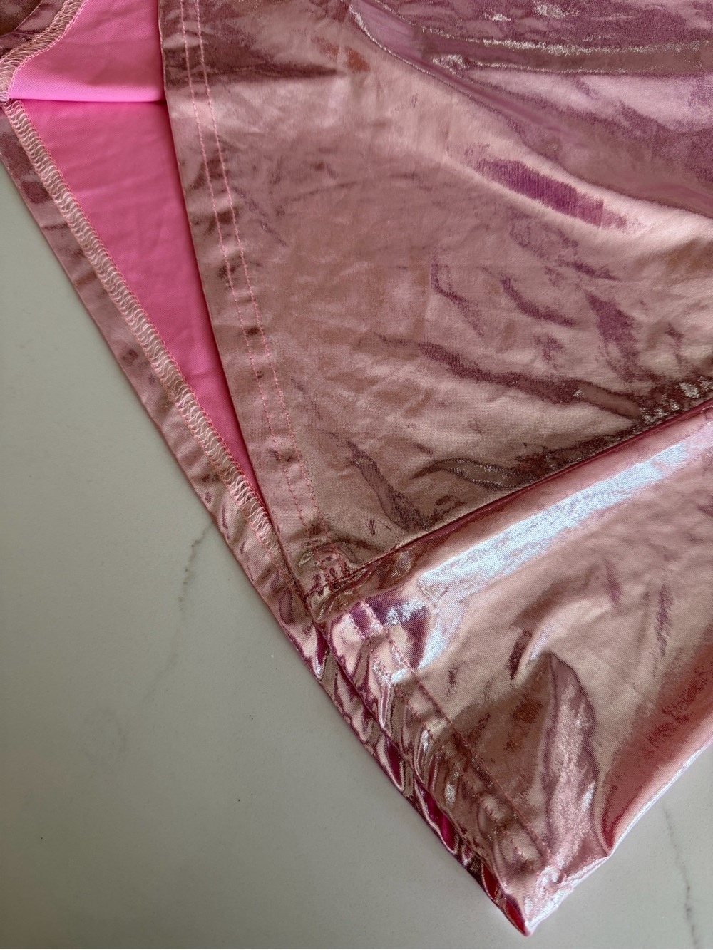 Lola + The Boys ROSE METALLIC TANK DRESS - Picture 6 of 7